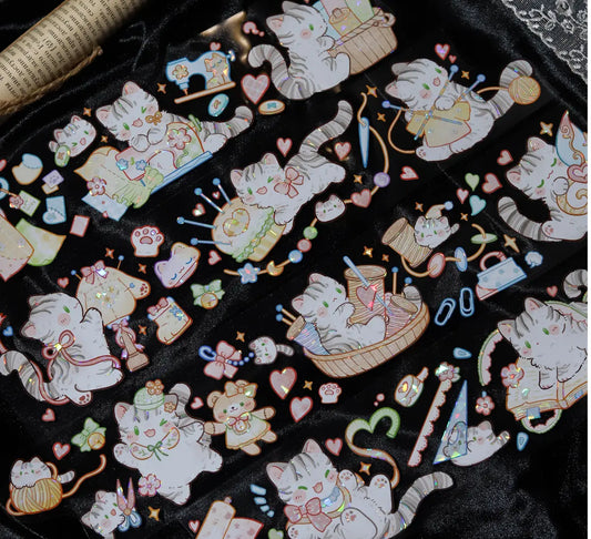 2992-Realheart Studio-6x100cm Shell Luster PET Tape