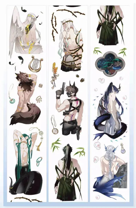 3019-SIQING Studio-6x85cm Shell Luster PET Tape