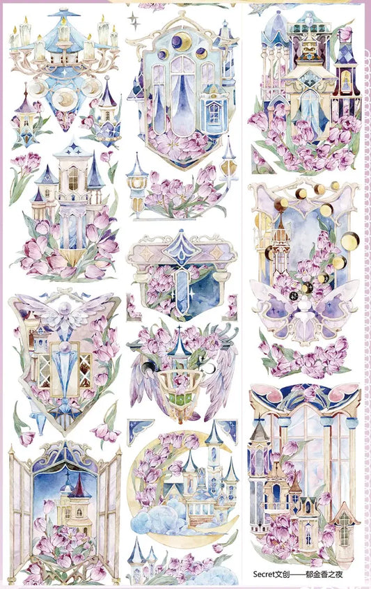 3057-Secret Stuido-7x100cm Shell Luster PET Tape