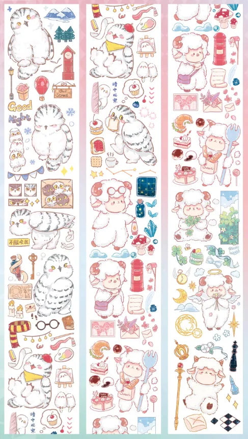 3062 - 6x80cm Shell Luster PET Tape