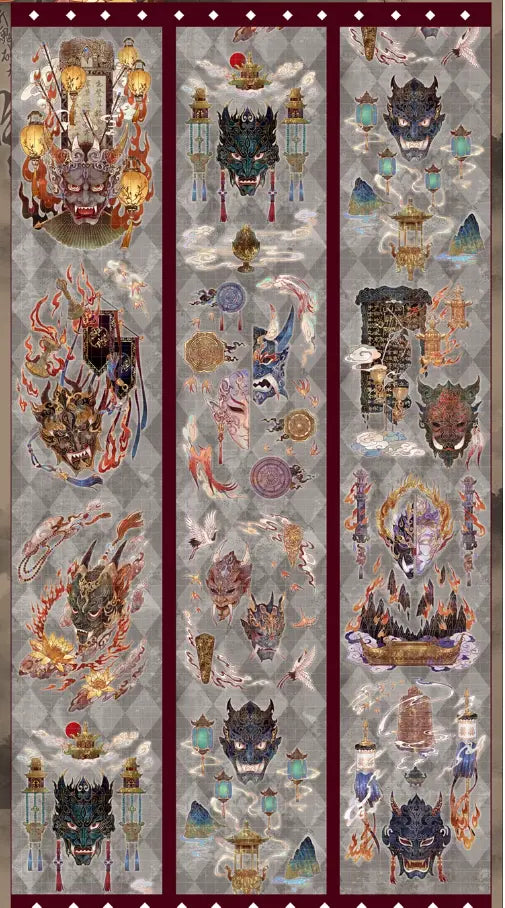 3224-FUGUI LEE Studio-7x100cm Shell Luster PET Tape