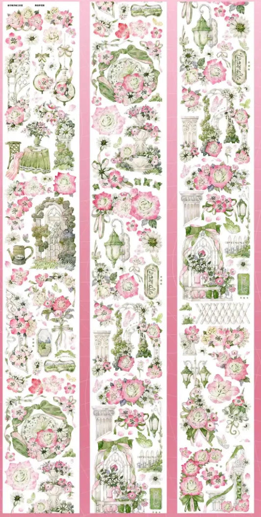 3226-Spring Will Never Be Late Stuido-7.5x100cm Shell Luster PET Tape