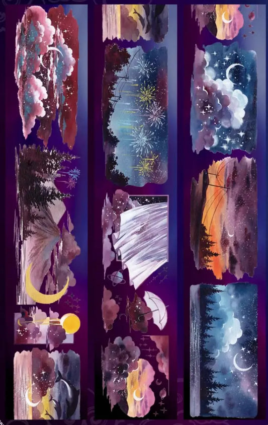 3234-ZHIXINGCHEN Studio-6x100cm Shell Luster PET Tape