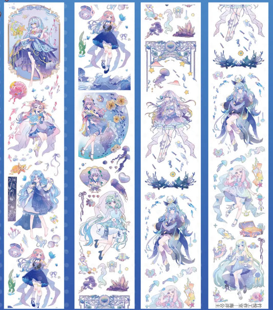 3261-ZHU YUE Stuidio-6x100cm Shell Luster PET Tape