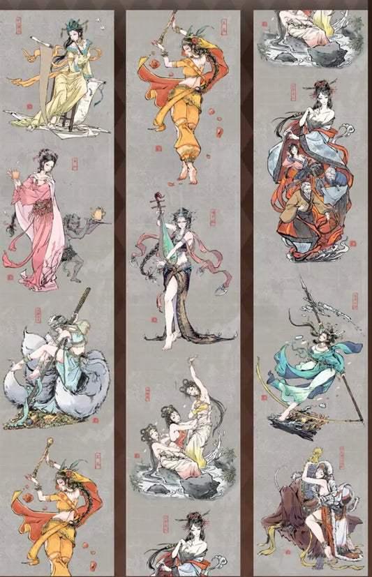 3280-8x100cm Shell Luster PET Tape