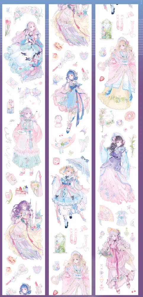 3295-Shine Studio-6x100cm Shell Luster PET Tape