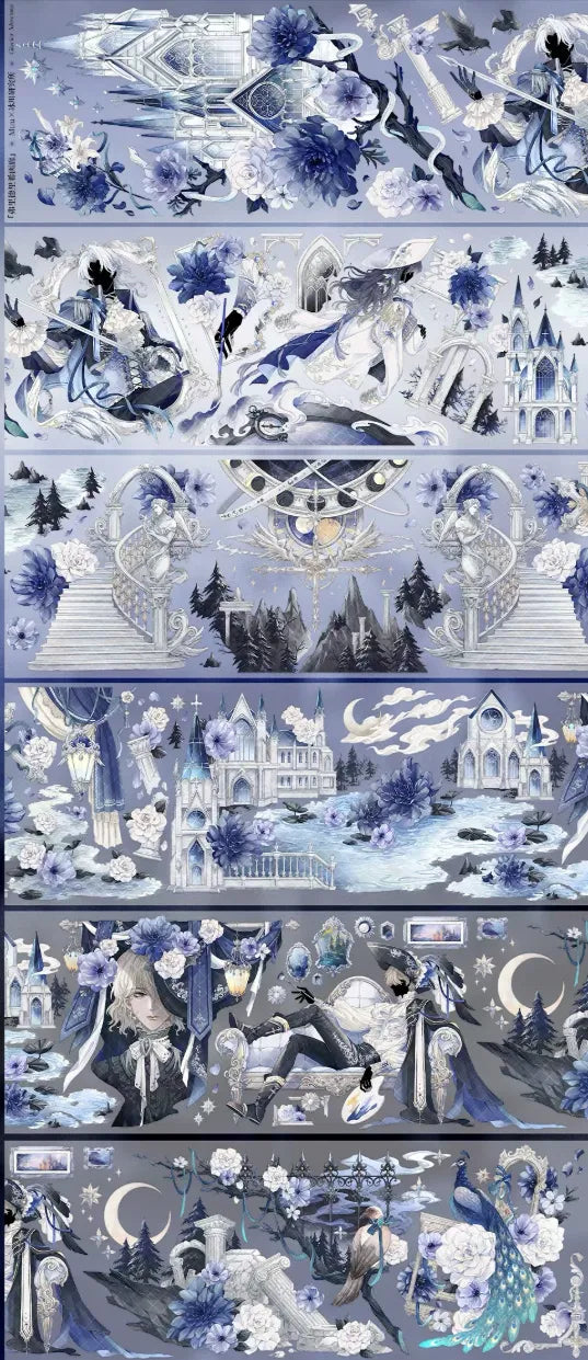 3346-Glacier Museum Studio-8x112cm Shell Luster PET Tape