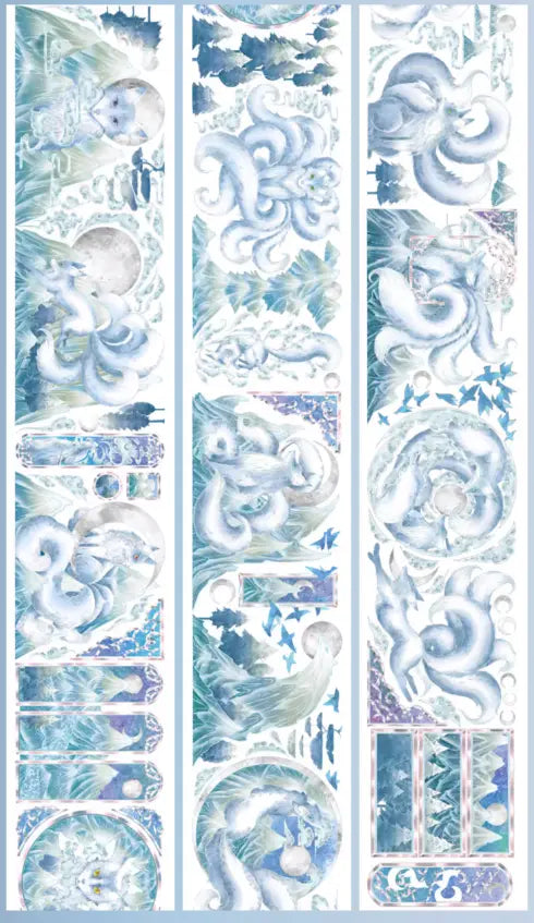 3358-6x100cm Shell Luster PET Tape