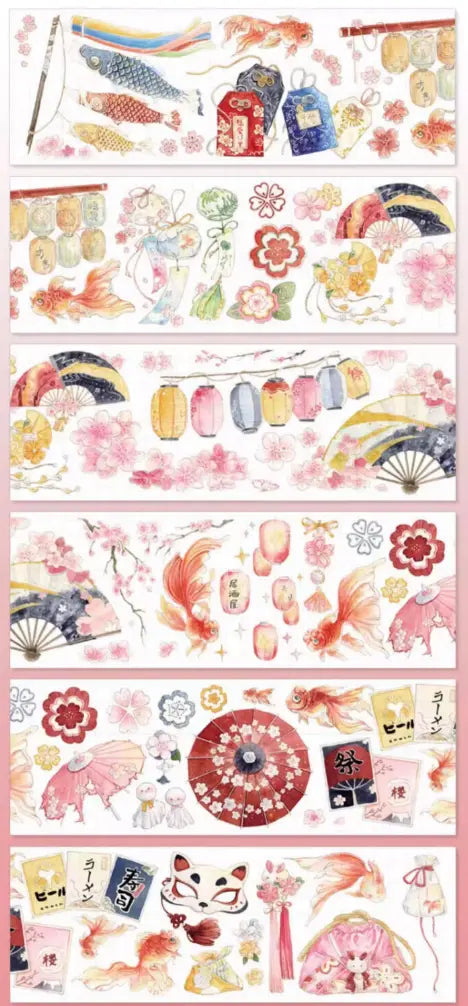 3388-7x100cm Iridescent PET Tape