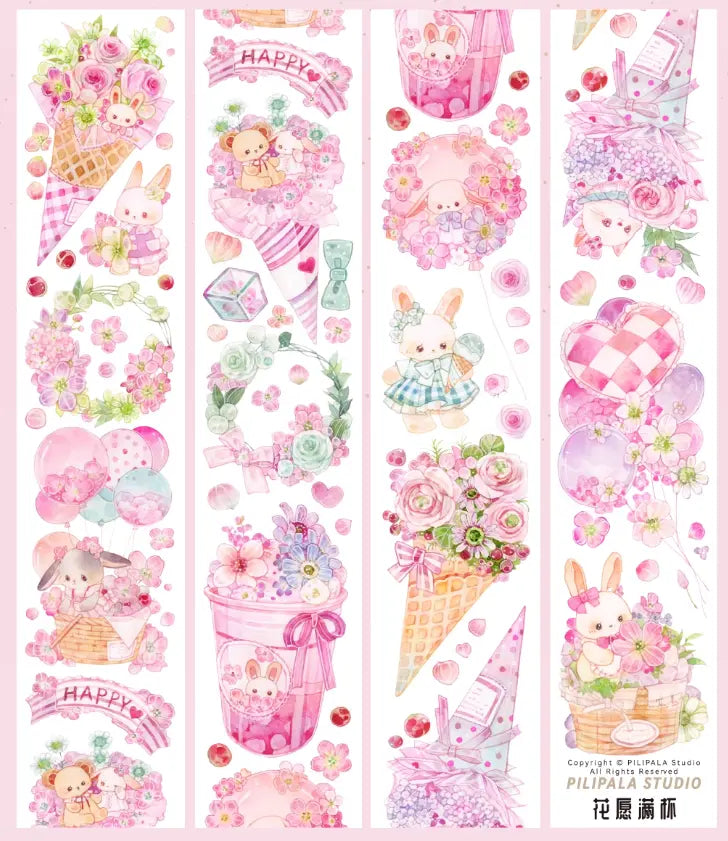 3402-PILIPALA Studio-6x100cm Galaxy Glow PET Tape