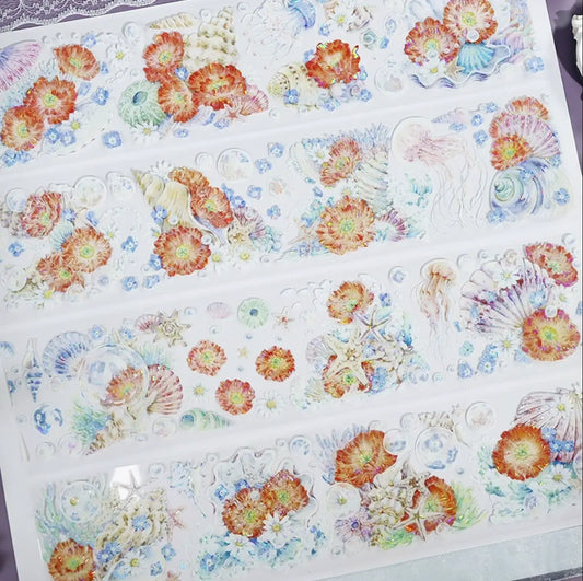 3406-6x100cm Shell Luster PET Tape