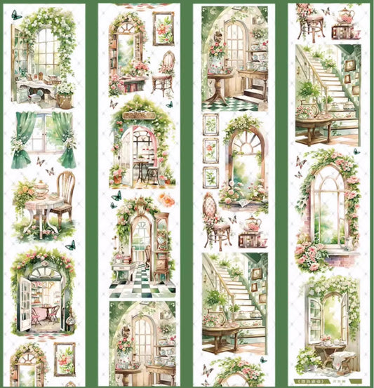 3411-XINGYUN Studio-6x100cm Shell Luster PET Tape