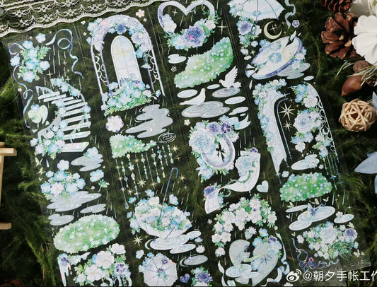 3427-6x100cm Shell Luster PET Tape