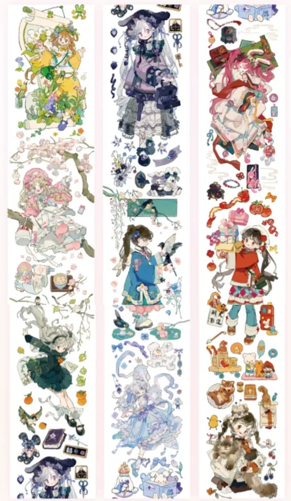 3434-Normal Puppy Studio-5.5x100cm Shell Luster PET Tape