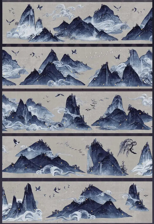 3438-FUGUI LEE Studio-6x100cm Shell Luster PET Tape