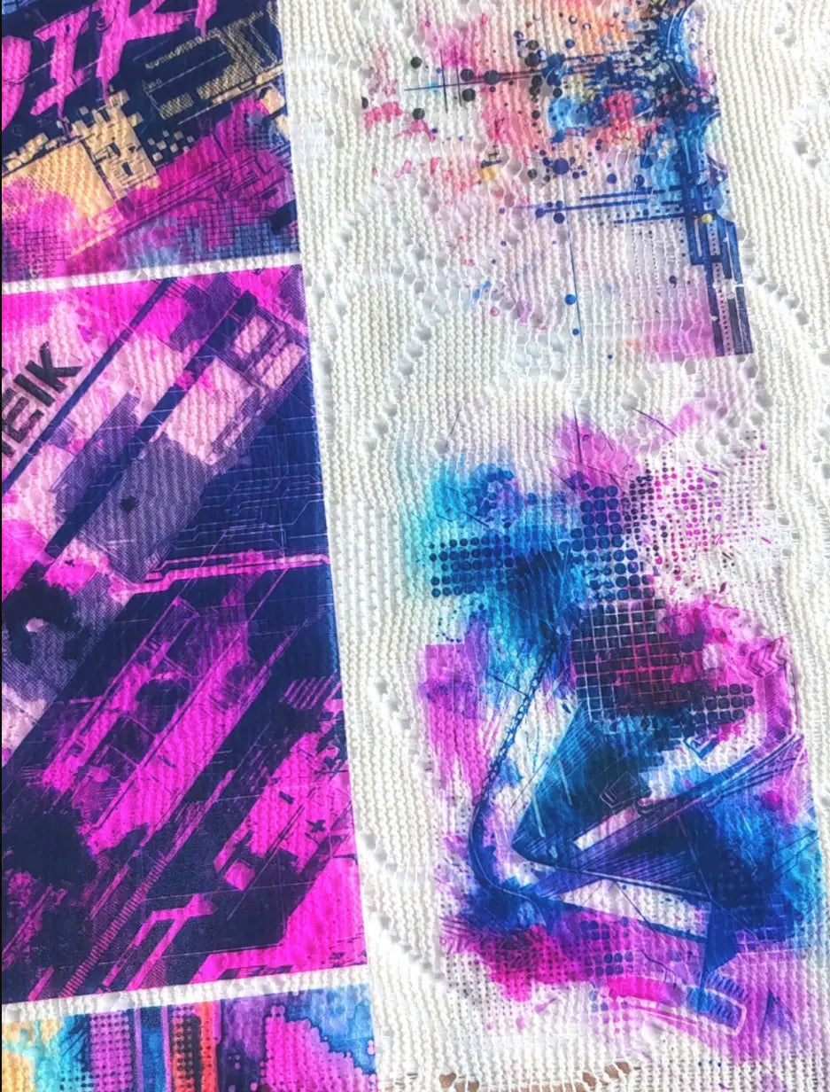 3472-Cyber Background Translucent PET Tape