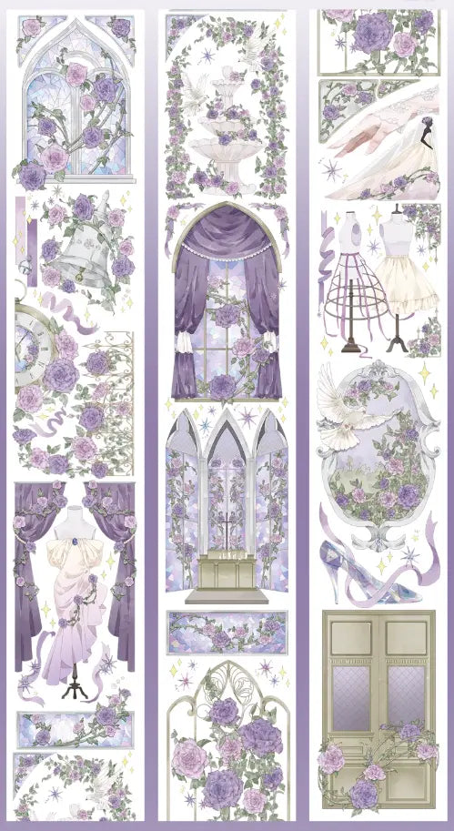 3475-6x100cm Shell Luster PET Tape