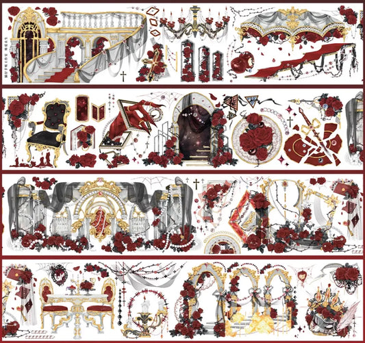 3480-6x100cm Shell Luster PET Tape