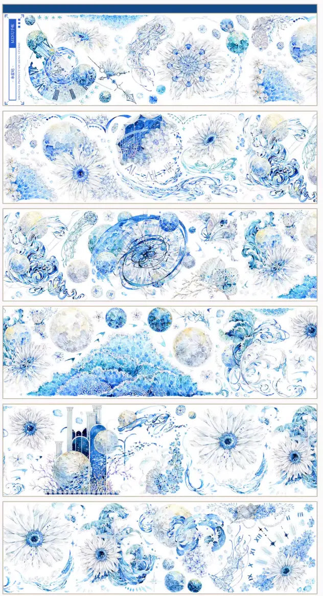 3495-7x111.11cm Shell Luster PET Tape