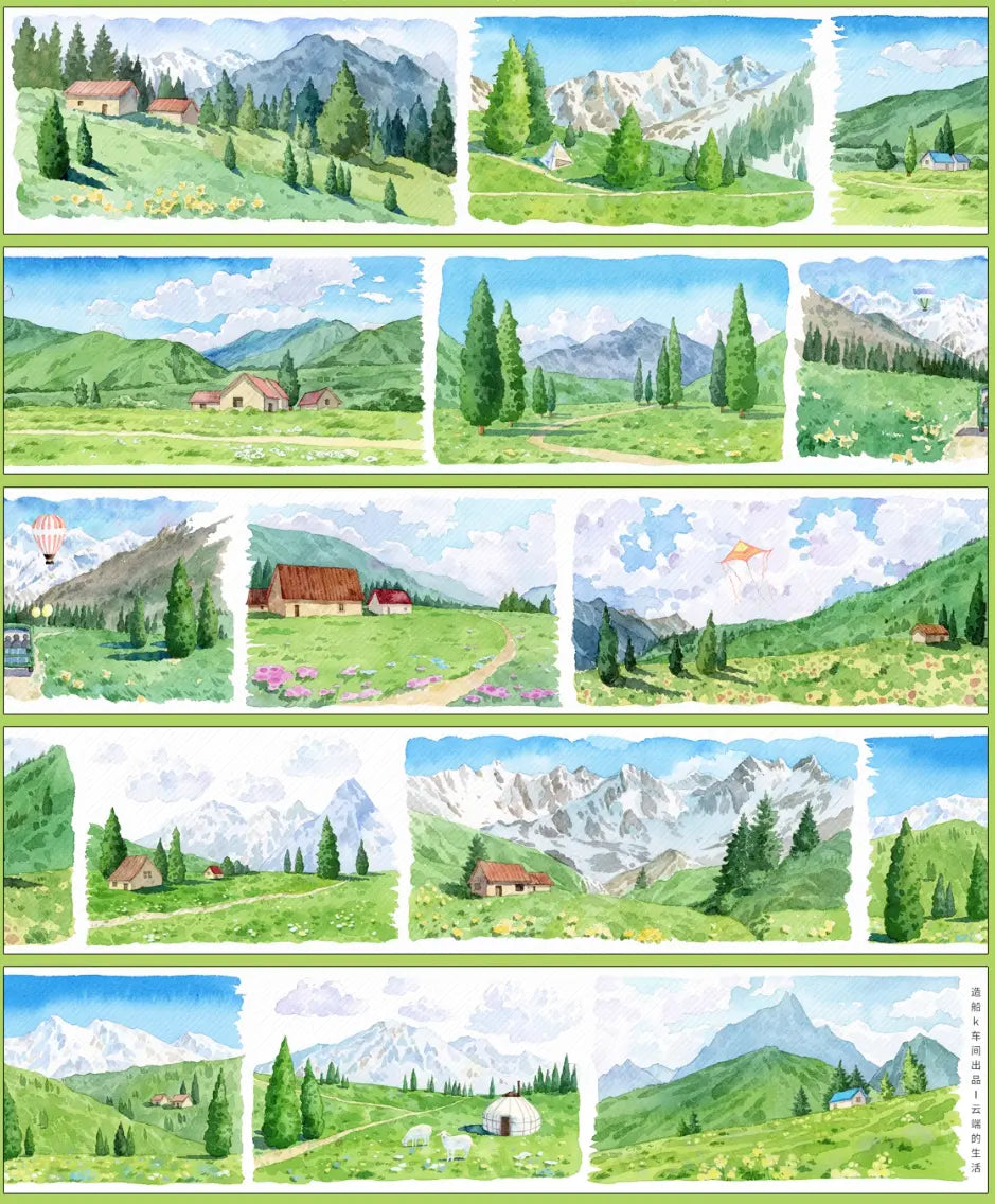 3498-6x130cm Shell Luster PET Tape