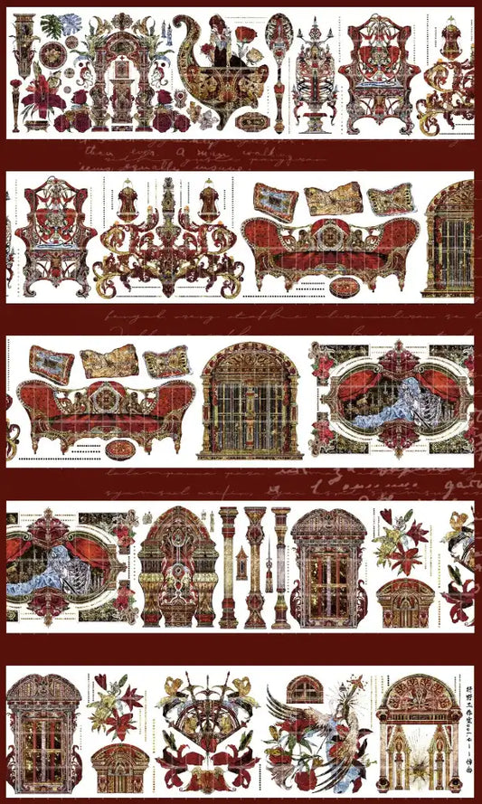 3503-XING YE Studio-8x100cm Shell Luster PET Tape