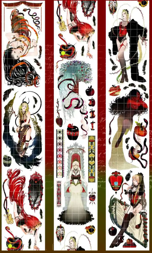 3507-XING YE Studio-6.5x100cm Shell Luster PET Tape