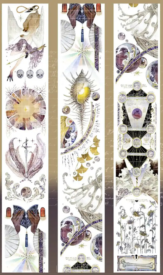 3508-7x100cm Shell Luster PET Tape