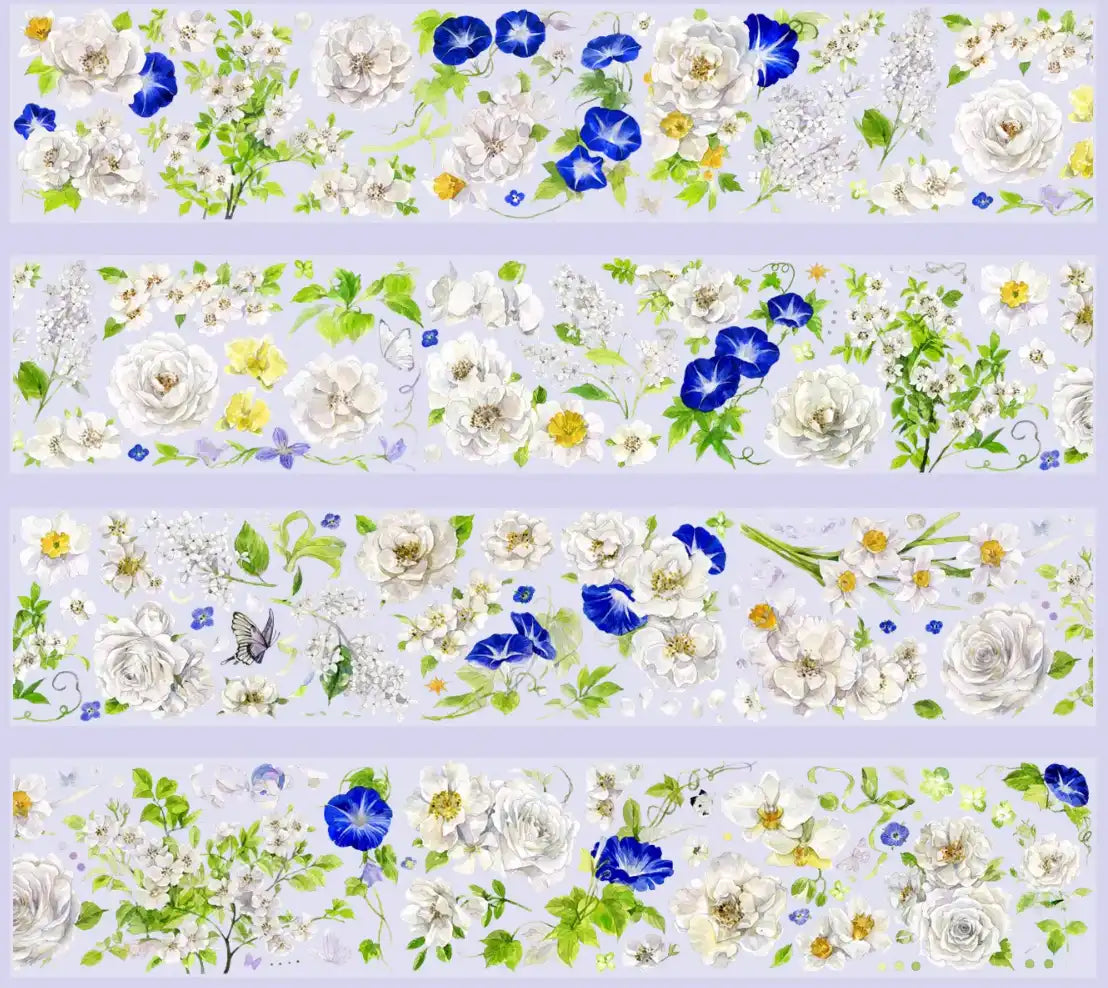 3523-YUEHAIYANJIUSUO Studio-6x100cm Shell Luster PET Tape