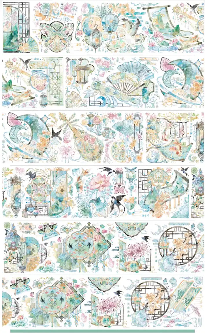 3526-7.5x127cm Shell Luster PET Tape