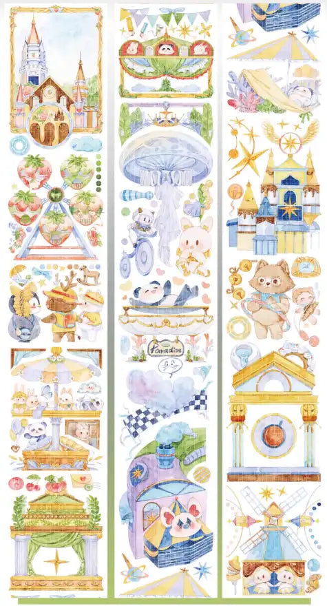 3530-6x100cm Shell Luster PET Tape