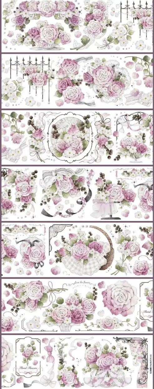 3542-Hoshi Studio-6x100cm Shell Luster PET Tape