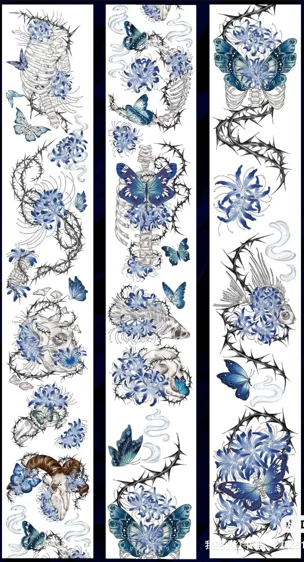 3546-MO RI KUANG HUAN Studio-6x100cm Silver Shell Luster PET Tape