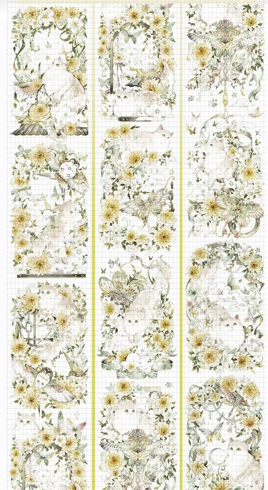 3556-WU TONG Studio-7.5x118cm Shell Luster PET Tape