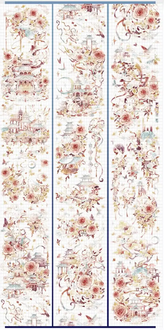 3561-WU TONG Studio-7.5x118cm Shell Luster PET Tape