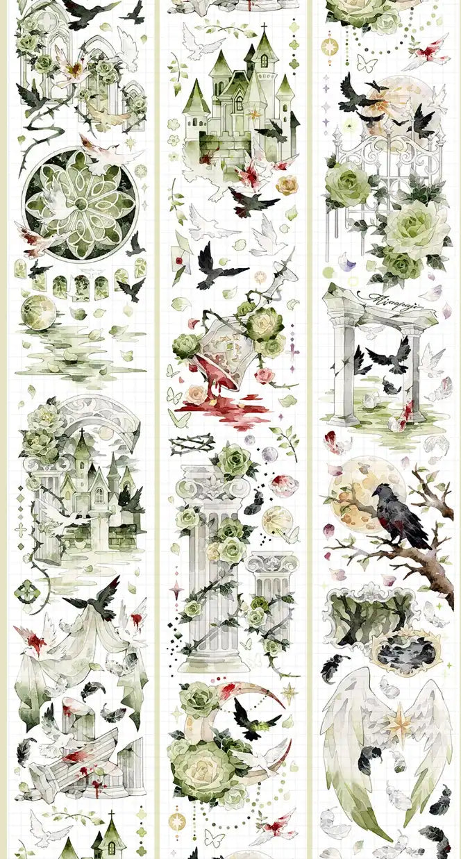 3573-MIAOPAJI Studio-Shell Luster PET Tape