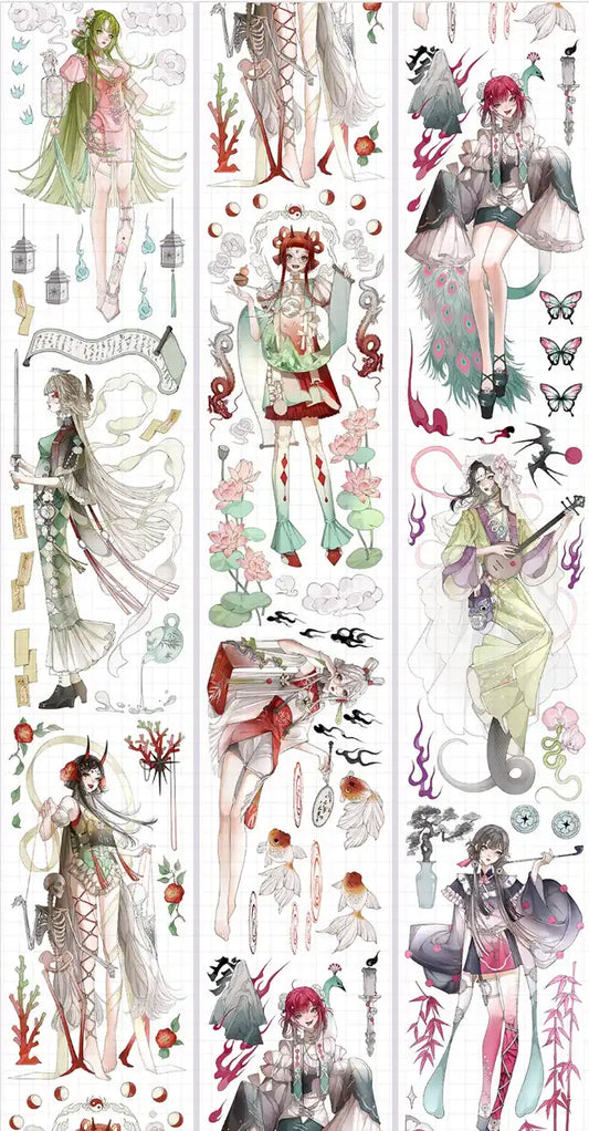 3575-MIAOPAJI Studio-6.5x100cm Shell Luster PET Tape