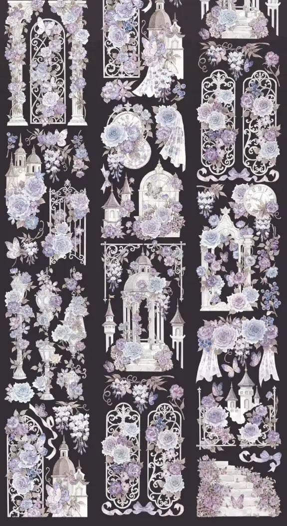 3579-HASISO Studio-7x100cm Shell Luster PET Tape