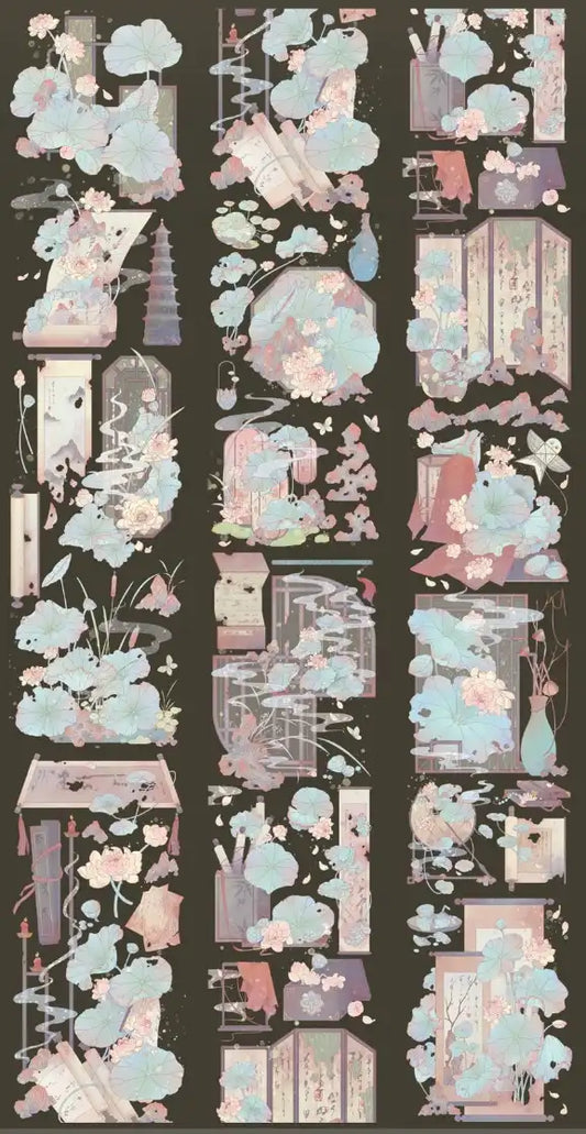 3582-HASISO Studio-6.5x100cm Shell Luster PET Tape