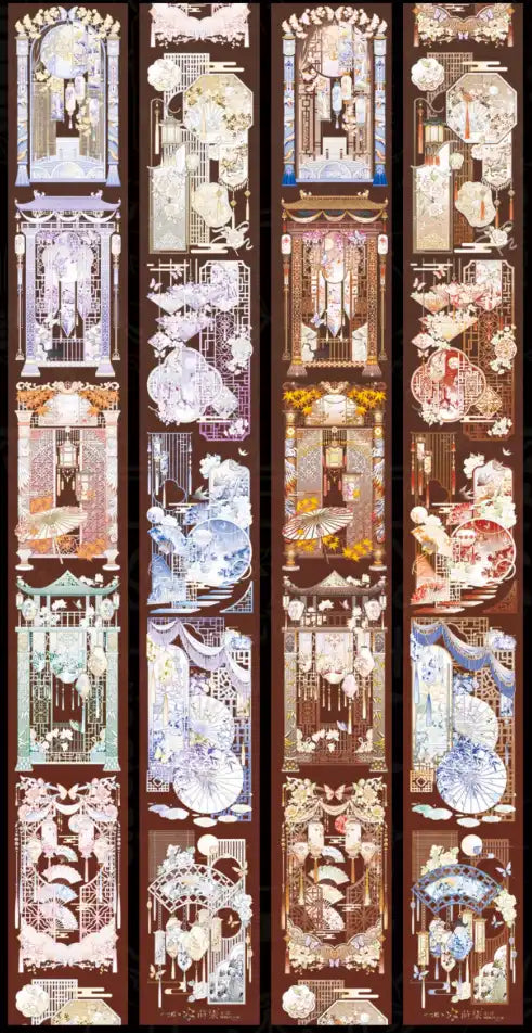 3588-NEVERLAND Studio-7x240cm Silver Shell Luster PET Tape