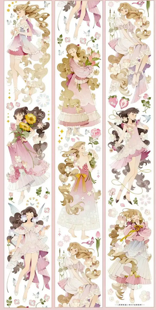 3608-MIST FOREST Studio-6x100cm Shell Luster PET Tape