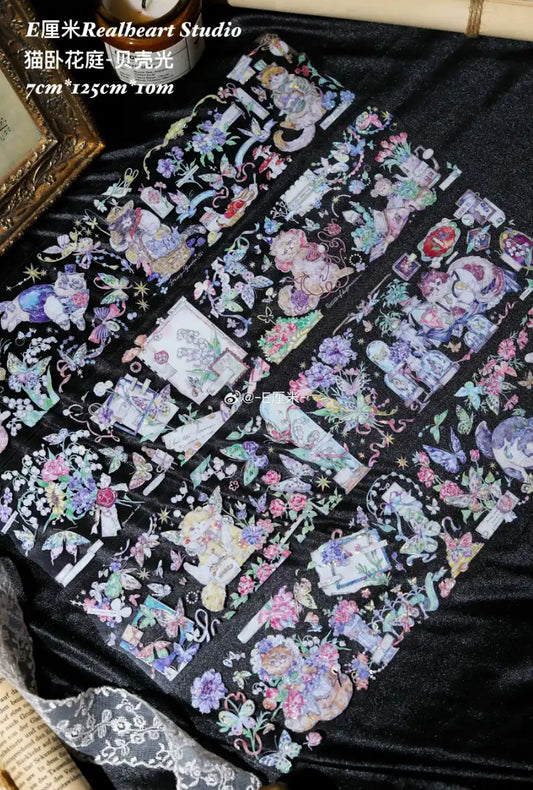 3609-Realheart Studio-7x125cm Shell Luster PET Tape