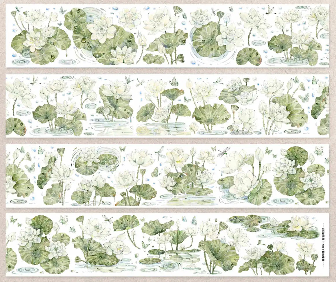 3621-MIST FOREST Studio-6x100cm Shell Luster PET Tape