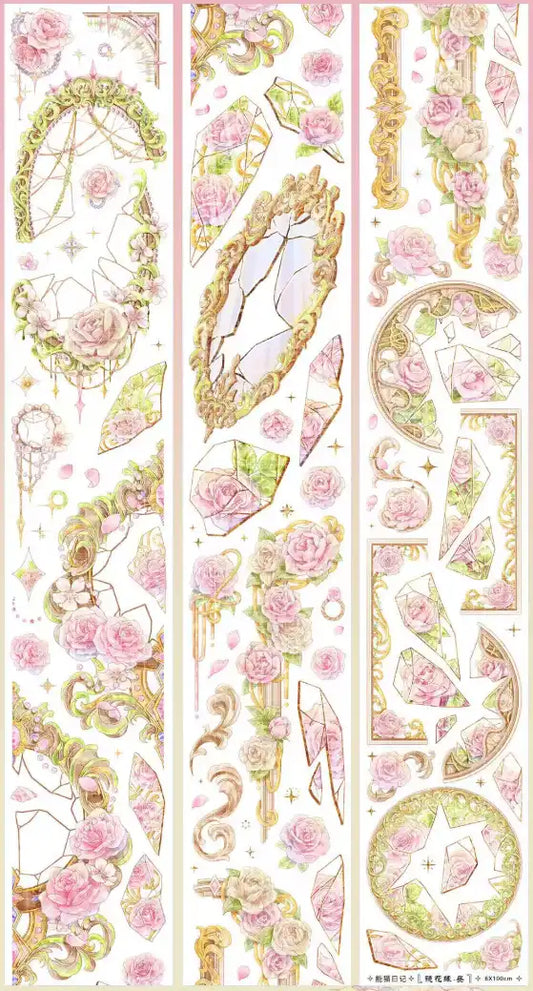 3633-NENGMAO DIARY Studio-6x100cm Shell Luster PET Tape