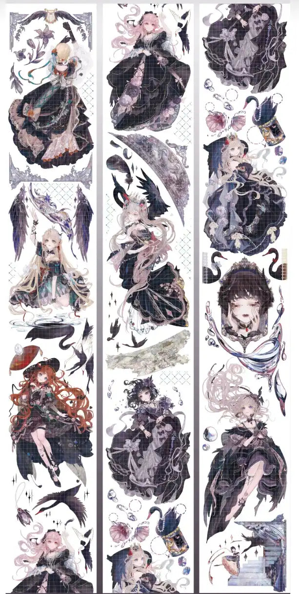 3649-YU GUAGN Studio-6x100cm Shell Luster PET Tape