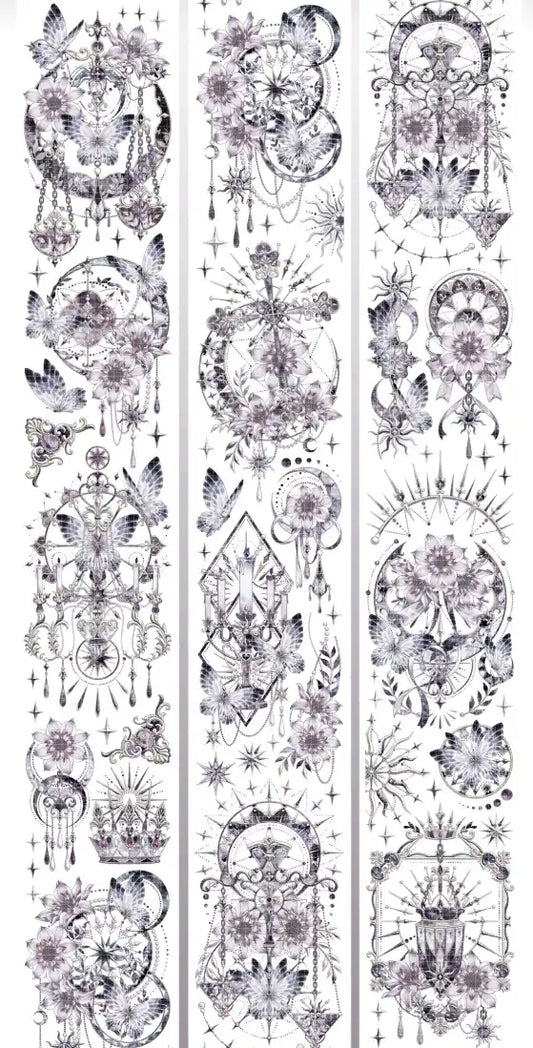 3653-YU GUAGN Studio-6x100cm Shell Luster PET Tape