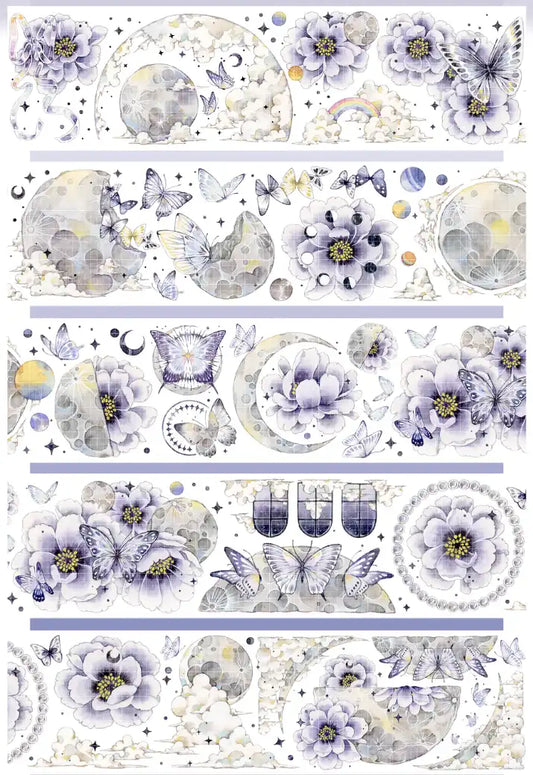 3654-6x100cm Shell Luster PET Tape