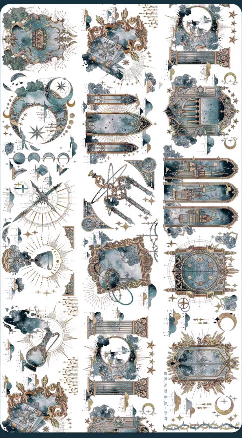 3670-7x100cm Shell Luster PET Tape