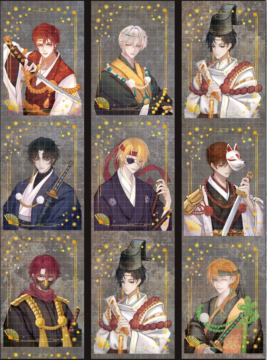 3688-8x90cm Holographic Gold PET Tape