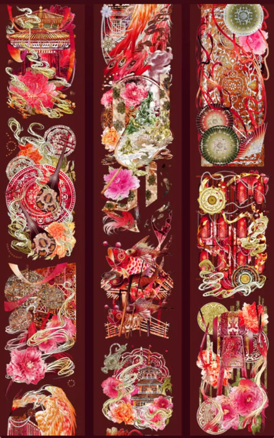 3702-ZHIXINGCHEN Studio-6x100cm Shell Luster PET Tape