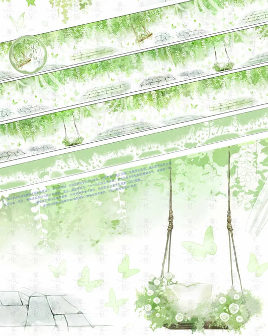 3708-MIST WITH STAR Studio-8.3x100cm Glossy PET Tape